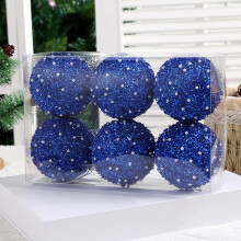 Décoration de sapin de Noël Ympuoqn, ensemble de boules de Noël incassables de 8 cm (3,14 pouces) à suspendre au sapin - Décoration de chambre