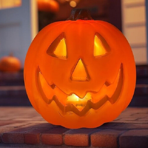HBASD Φανάρι κολοκύθας LED για το Halloween, Παιχνίδι με φανάρι κολοκύθας για είδη πάρτι