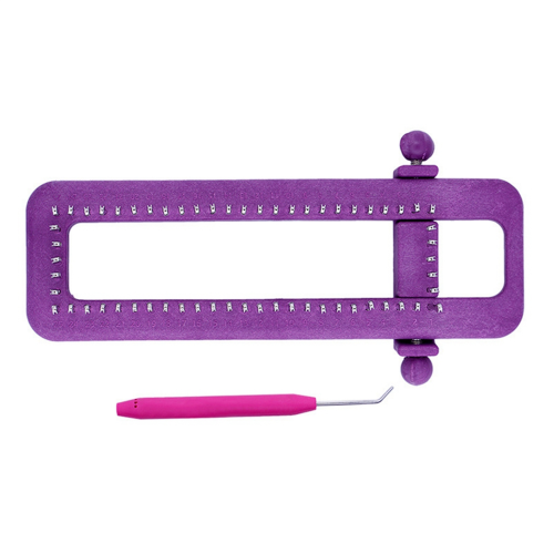 Adjustable Hosiery Scarf Knitting Machine DIY Hand Tools Plastic Knitting Machine Home Sewing Tools 1