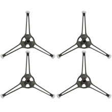 Kit de remplacement de rouleaux pour plateau tournant de micro-ondes Guangmc - 4 pièces