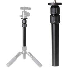Tripod Center Column Extension Camera Mount Extender Telescopic Rod 3 Section Pole for Monopod DSLR Photo Studio