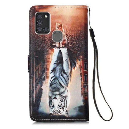 Wallet Case compatible with Samsung Galaxy A21s - Reflection 1