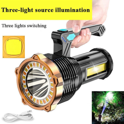 Tmalltide Super Kirkas LED 22000000lm Taskulamppu 2