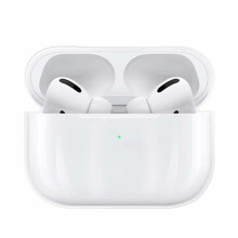 Transparente, stoßfeste Schutzhülle, kompatibel mit Apple und AirPods Pro.