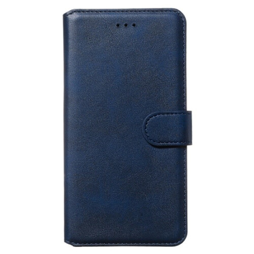 Kompatibel mit iPhone X/Xs – Robuste Lederhülle – Blau 1