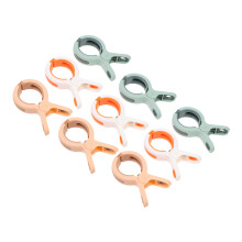 9Pcs Strong Grip Beach Towel Clips Windproof Sunbed Holders for Cruise Chairs Bright Colors