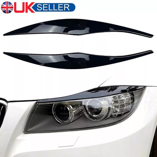 Κάλυμμα φρυδιών προβολέα για BMW σειράς 3 E90E91, Αυτοκόλλητη ταινία χωρίς καταστροφή, 1