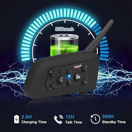 Σύστημα ενδοεπικοινωνίας Bluetooth για μοτοσικλετιστές, ακύρωση θορύβου με καθαρή 2