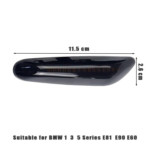 Sequentiële richtingaanwijzers voor BMW 1-serie, 3-serie, 5-serie (X1, X3, E4, E60, E82, E88, E90, E91, E92, E93, E83, E84), dynamische 1
