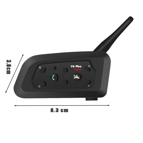 Σύστημα ενδοεπικοινωνίας Bluetooth για μοτοσικλετιστές, ακύρωση θορύβου με καθαρή 1