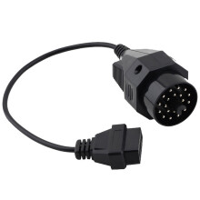 Diagnosztikai eszköz adapterkábel BMW rendszerekhez, OBD1 - OBD2 csatlakozó adapter egyszerű telepítéssel és tartóssággal, 20 tűs - 16 tűs