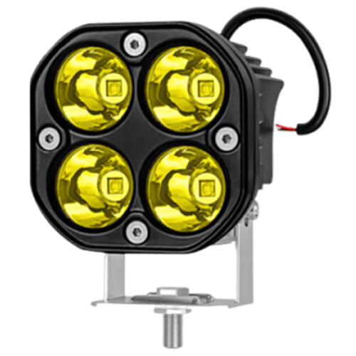 Φώτα LED Pod για οχήματα εκτός δρόμου, Κίτρινα φώτα LED εκτός δρόμου IP68 Αδιάβροχα,