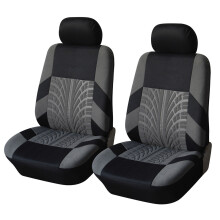 Komplettes Set Autositzbezüge, stilvolles Design für Vorder- und geteilte Rückbank, universell passend, Airbag-kompatibel