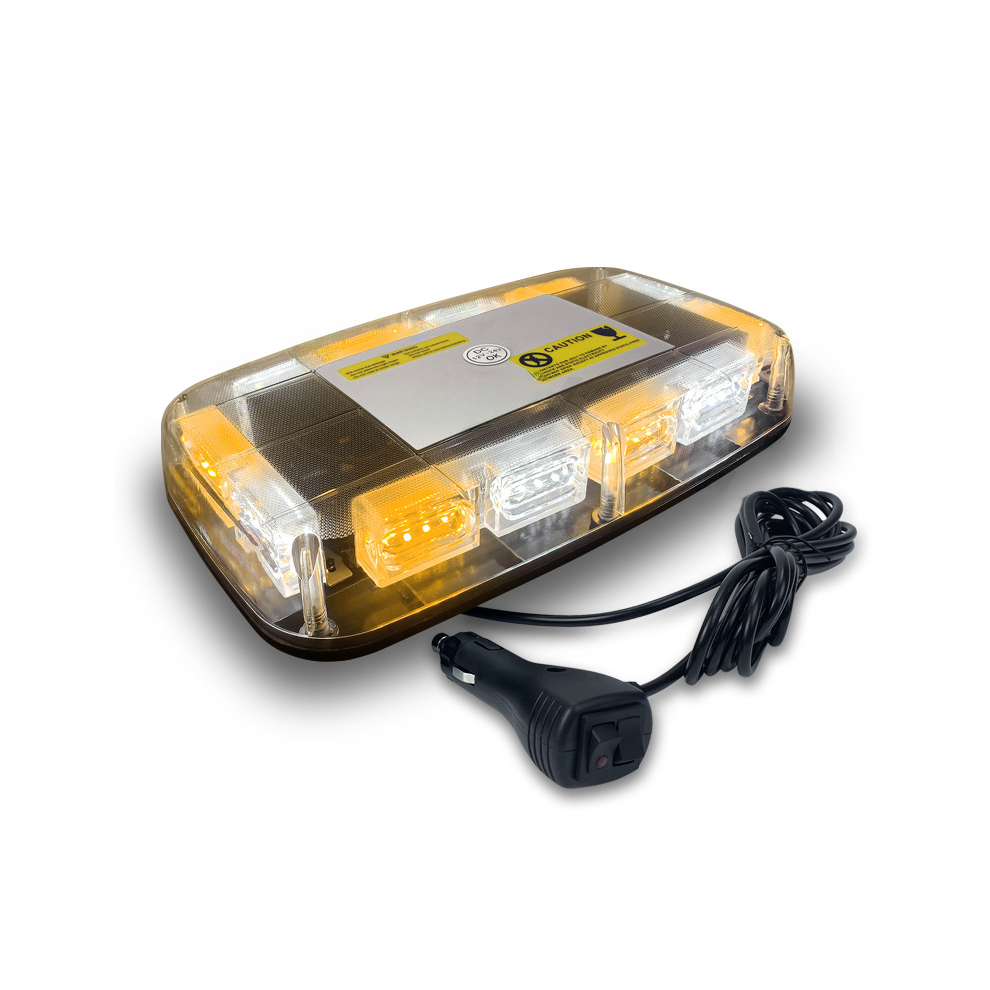 Roof Top Strobe S, Emergency Flashing Warning Beacon Bar With Magnetic Base, 48Led Super Bright High Visibility Safety Warning Light 9138057191653