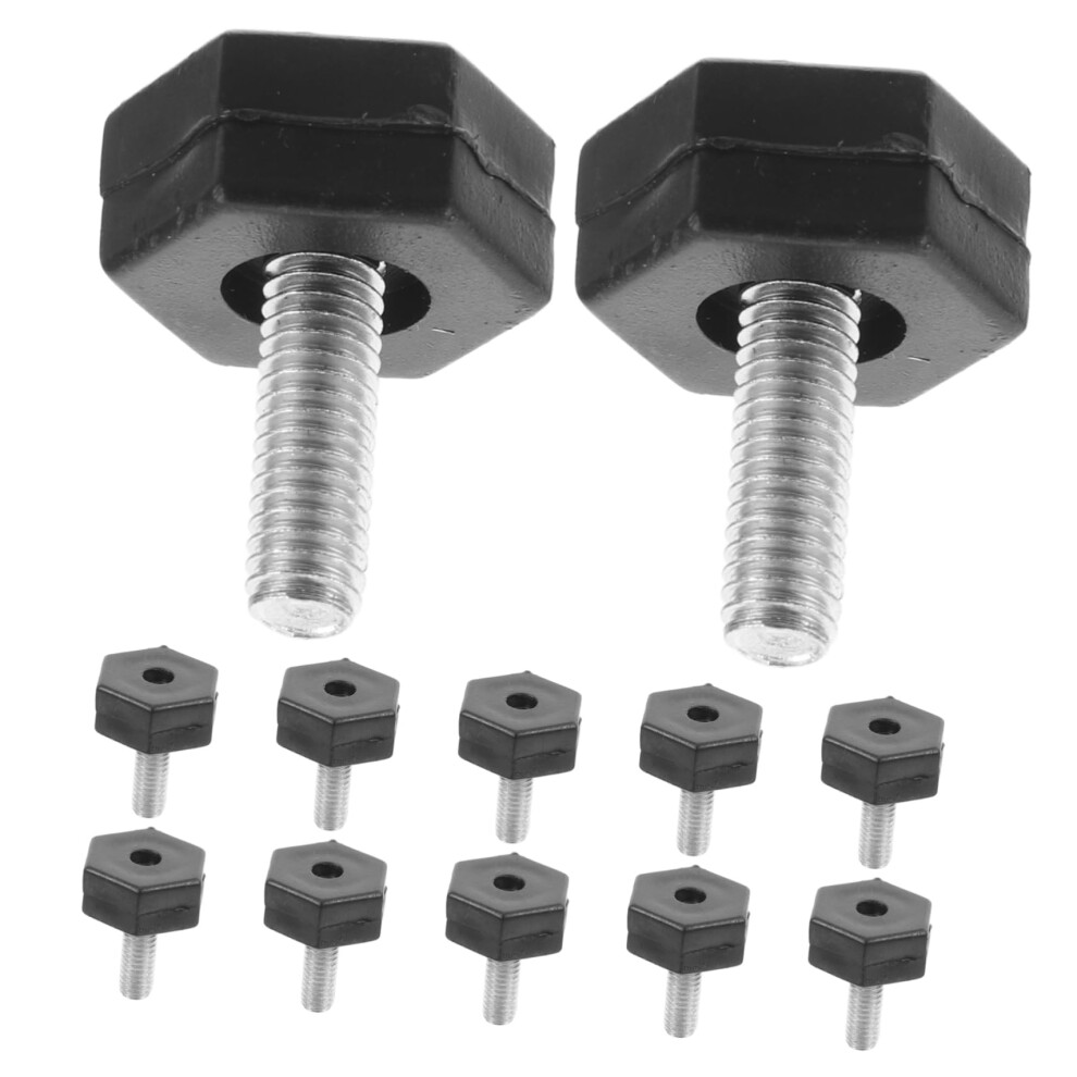 12Pcs Heavy Duty Furniture Leveling Feet Height Adjustable With Antislip Base For Tables Chairs Cabinets 9450606506085