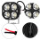Φώτα LED Pod για οχήματα εκτός δρόμου, Κίτρινα φώτα LED εκτός δρόμου IP68 Αδιάβροχα, 5