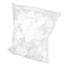 100pcs Compressed Facial Towels Individually Wrapped Travel Size Disposable Face Towels White