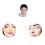 Eyeshadow Shield Disposable SelfAdhesive Under Eye Pads for Eyelash Extensions Fallout Catcher 4