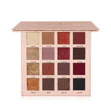 16 Color Eyeshadow Palette Matte and Glitter Waterproof Long Lasting for All Skin Tones
