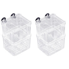 2 Pieces Breeding Net for Fish Tank Box Aquarium Double Layer Incubation