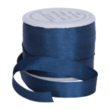 100% tiszta selyem szalag Threadarttól - 7 mm sötétkék - No. 590 - 3 méret - 50 elérhető szín