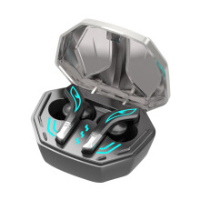 Cluasáin Bluetooth Gan Sreang EQWLJWE MD158 5.2 le Moill Íseal agus Insliú Fuaime, Imréiteach Saoire