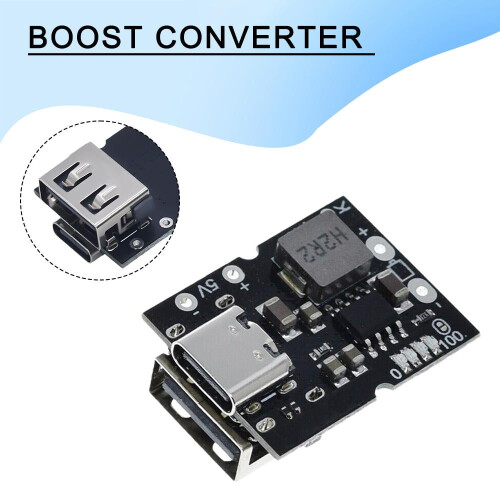 VP Typ-C USB5V2A Boost Converter Step-Up Power Module # A8Y9Lade Batteria I1A2 2