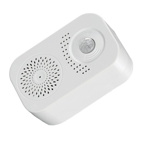 Sonnette sans fil compacte avec détection de mouvement facile pour diverses applications de porte