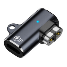 jixopn USB C - mágneses adapter, 90-os hajlítás, kompatibilis az AfterShokz OpenRun Air/Pro/Aeropex AS800S803 csontvezetéses fejhallgatókkal