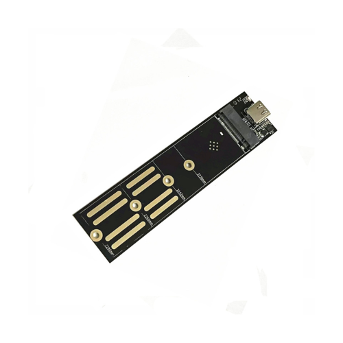 Placa riser USB 3.1 para SSD M.2 NVMe, protocolo PCIe tipo C, 10 Gbps, portátil e sem caixa. 2