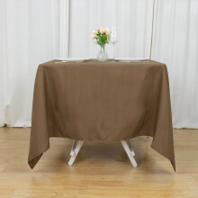 Éadach Boird Poileistear Cearnógach BalsaCircle 70" x 70" Taupe