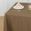 BalsaCircle70" x70" Vierkant polyester tafelkleed Taupe 6
