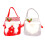 Sacolas de Natal com Gnomos - Sacolas de Presente Reutilizáveis para o Natal com Decorações 6