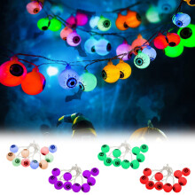 Luzes de olhos de fantasma Donemore para o Halloween, alimentadas por bateria, para uso interno e externo. Decorações de olhos iluminados