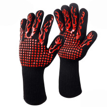 Offre spéciale Noël Kayannuo : 1 paire de gants de cuisine pour barbecue, grillades et soudure, résistants à la chaleur extrême.