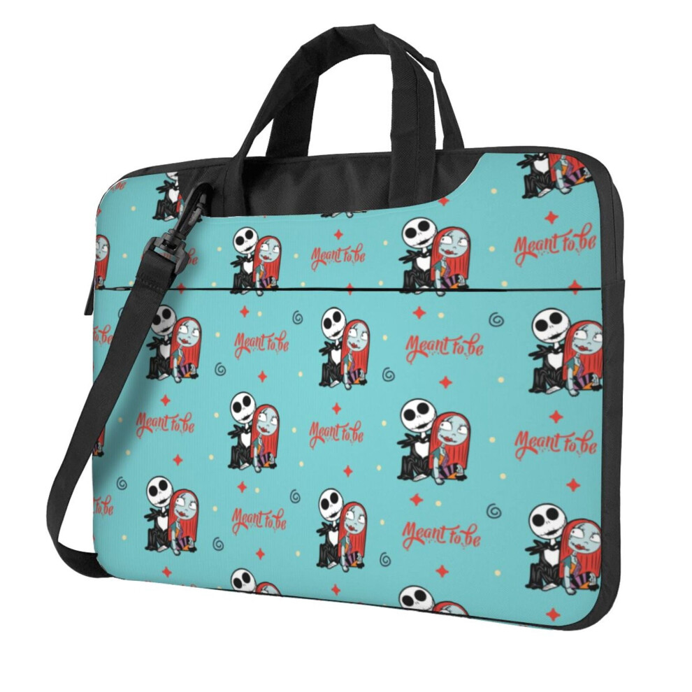 Laptop Sleeve 13" The Nightmare Before Christmas Computer Case Notebook Sleeve Pc Messenger Bag Tablet Case Neoprene Handle Sleeve 9773935804128