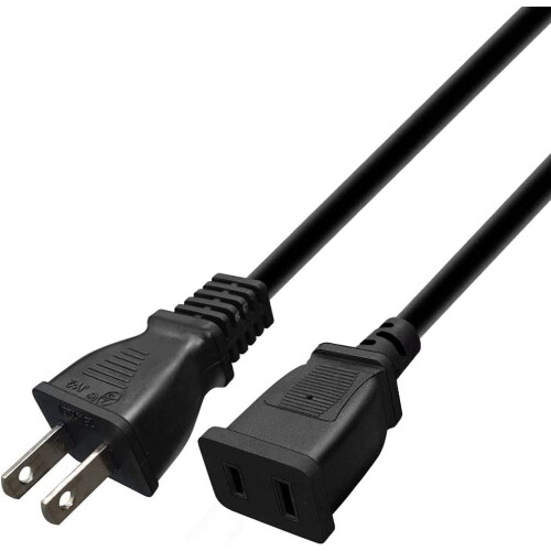 Καλώδιο επέκτασης ρεύματος USA Suplet Saver 2 τεμαχίων 125V15A με 2 ακροδέκτες και 2 πρίζες 2