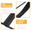 3 copertine per menu in PVC trasparente per raccoglitore, pratico libro dei prezzi. 5