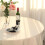 BalsaCircle 132" Runde Polyester-Tischdecken, Hochzeit Beige 5