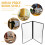3 copertine per menu in PVC trasparente per raccoglitore, pratico libro dei prezzi. 2