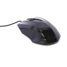 Optische USB-Kabelmaus mit Scrollrad für Desktop-PC, Laptop, Mac und Windows-PC