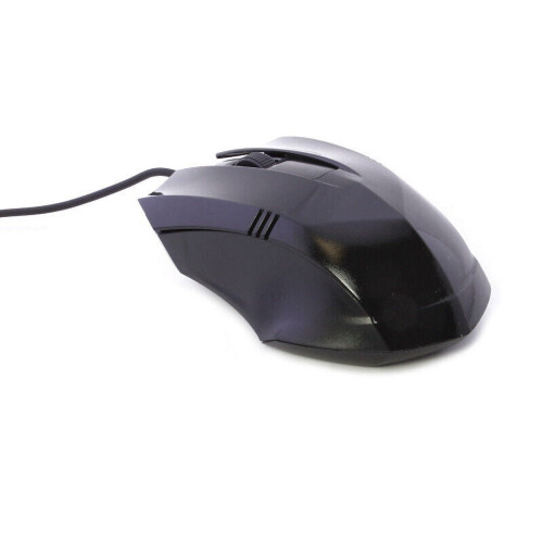 Optische USB-Kabelmaus mit Scrollrad für Desktop-PC, Laptop, Mac und Windows-PC
