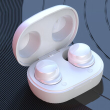 Avtoify In-Ear-Bluetooth-Headset, kabellos, mit Geräuschunterdrückung, extrem langer Standby-Zeit, Mini-Design, Sport-Bluetooth-Headset, Weiß