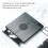 jixopn7in1Εξωτερική μονάδα CD/DVD με 2 θύρες USB/Type-C, USB3.0 Burner, υποδοχή 1TF/SD, συμβατή με φορητό 6