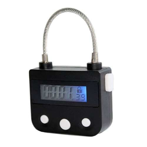 Μεταλλική κλειδαριά USB LCD οθόνη Μεταλλική ηλεκτρονική επαναφορτιζόμενη