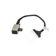 Ny AC DC-uttag för laddningsport och kontaktdon, kabelhärva, ersättning för kompatibel med Dell Inspiron 14 3462 3467 3468P76G