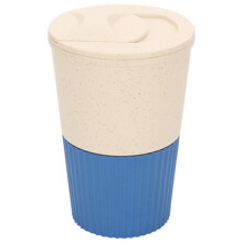 Tasse à café 380 ml - Qualité alimentaire, résistante à la chaleur, mug de voyage étanche avec manchon antidérapant - Réutilisable et