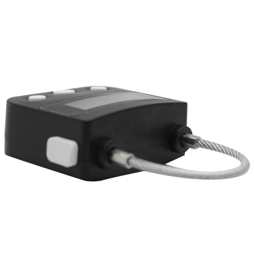 Μεταλλική κλειδαριά USB LCD οθόνη Μεταλλική ηλεκτρονική επαναφορτιζόμενη 1