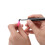 Winged Eyeliner Stamp Set with Classic and Dramatic Cat Eye Styles, Reusable Silicone Stencil Tool 5