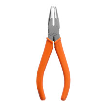 Dcomlko 6" Heavy Duty Wire Cutters, Flush Cut Side Cutters Pliers for Crafting, Floral, Artificial Flowers, Chicken Wire, Electrical - 1 Pack